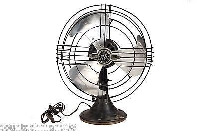 GE 3-Speed Oscillating Table Fan with 3 Blades - Model 272698 - Perfect for Home, Office & Bedroom Cooling - Quiet & Energy Efficient