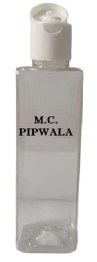M.C. PIPWALA 200ml Empty Clear Plastic Bottles - Leak Proof Travel Cosmetic Containers for Lotion, Shampoo, Essential Oils (Pack of 48) | Perfect for DIY Skincare, Travel Toiletries & Salon Use