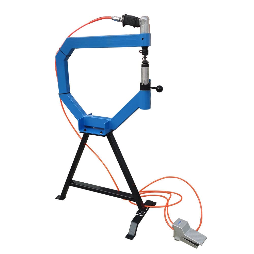 Pneumatic Planishing Hammer - SS-16 Shrink Tensioner Sheet Metal Bending Machine for Metal Fabrication, Automotive Restoration & DIY Projects | Perfect for Auto Body Repair, Metal Shaping & Custom Metalwork