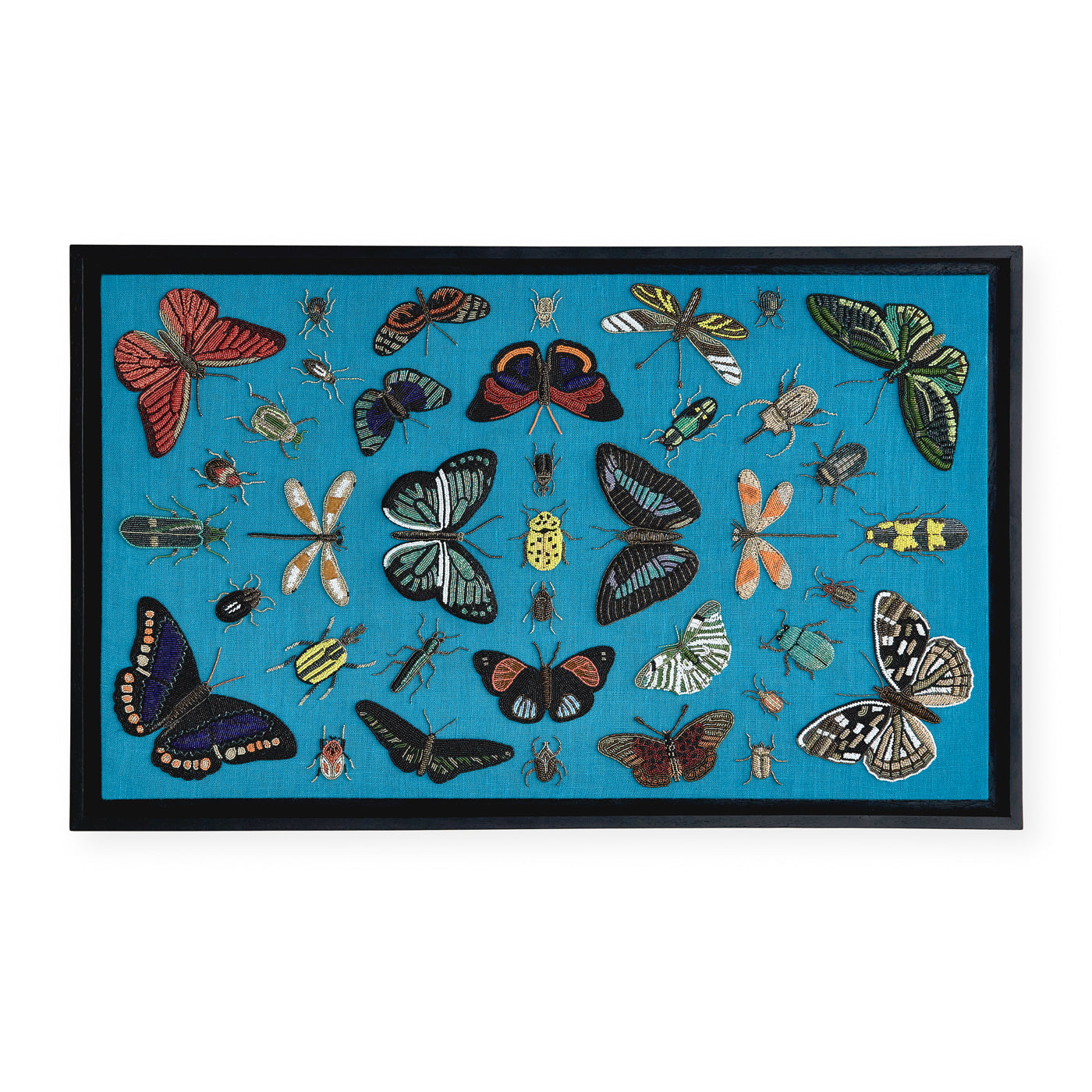 Handmade Beaded Botanical Art - Unique Wall Decor for Home & Office | Perfect for Living Room, Bedroom, or Gift Giving