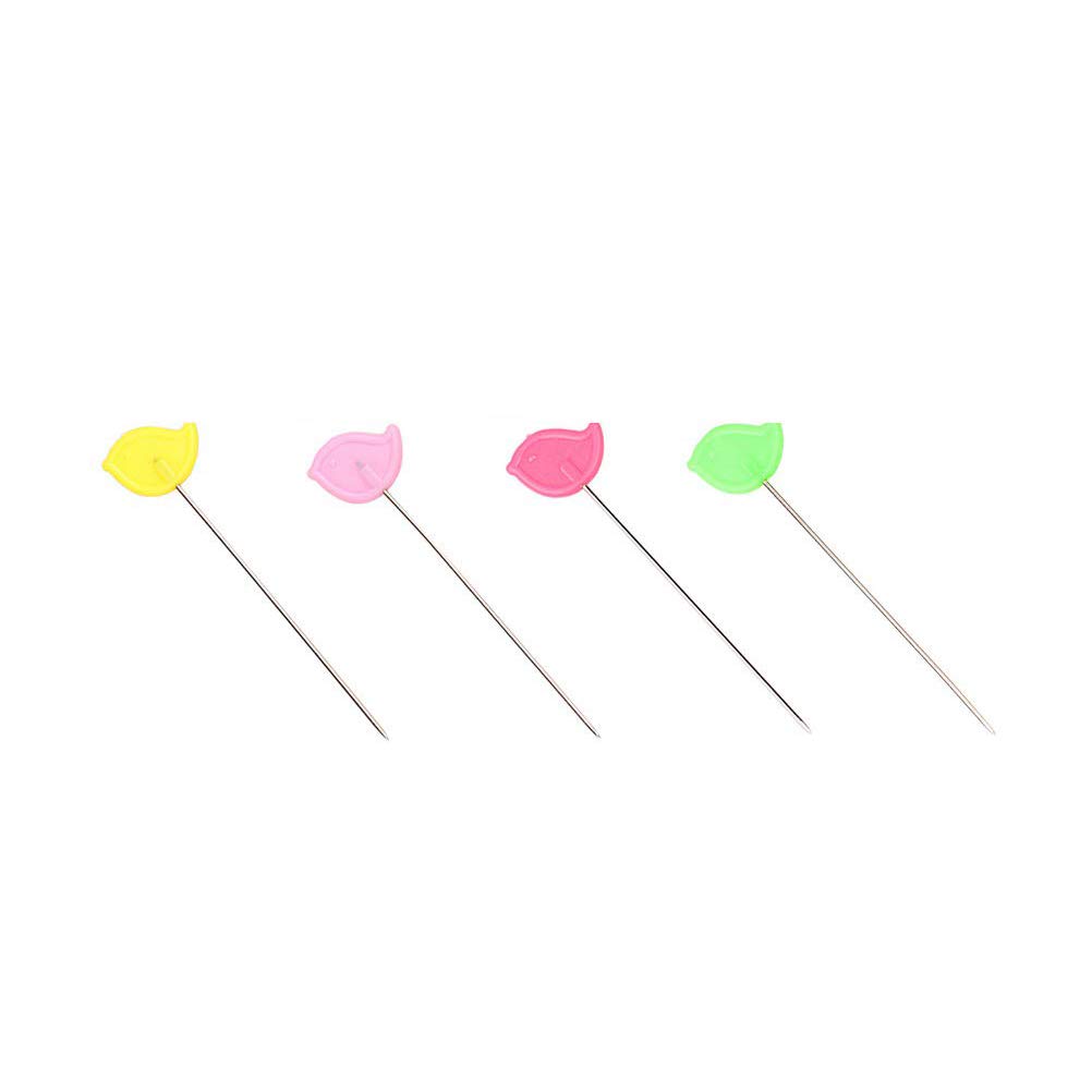 Bocotous 100pcs Colorful Sewing Pins for Quilting & DIY Projects - Flat Head Straight Pins for Fabric Crafts