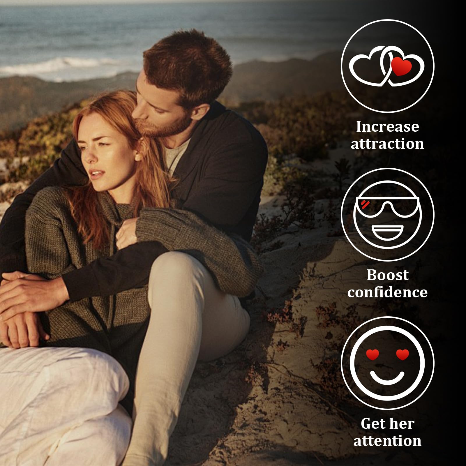 **Cupid Hypnosis 2.0 Cologne for Men – Pheromone-Infused Attraction Scent – Long-Lasting Fragrance (1pc) – Perfect for Dates, Nightlife & Special Occasions**