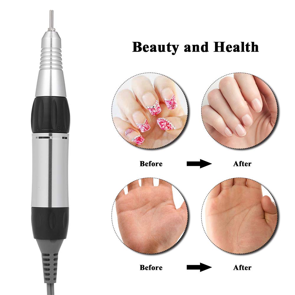 Electric Nail Drill Pen - Portable Manicure Tool for Gel & Acrylic Nails at Home Salon