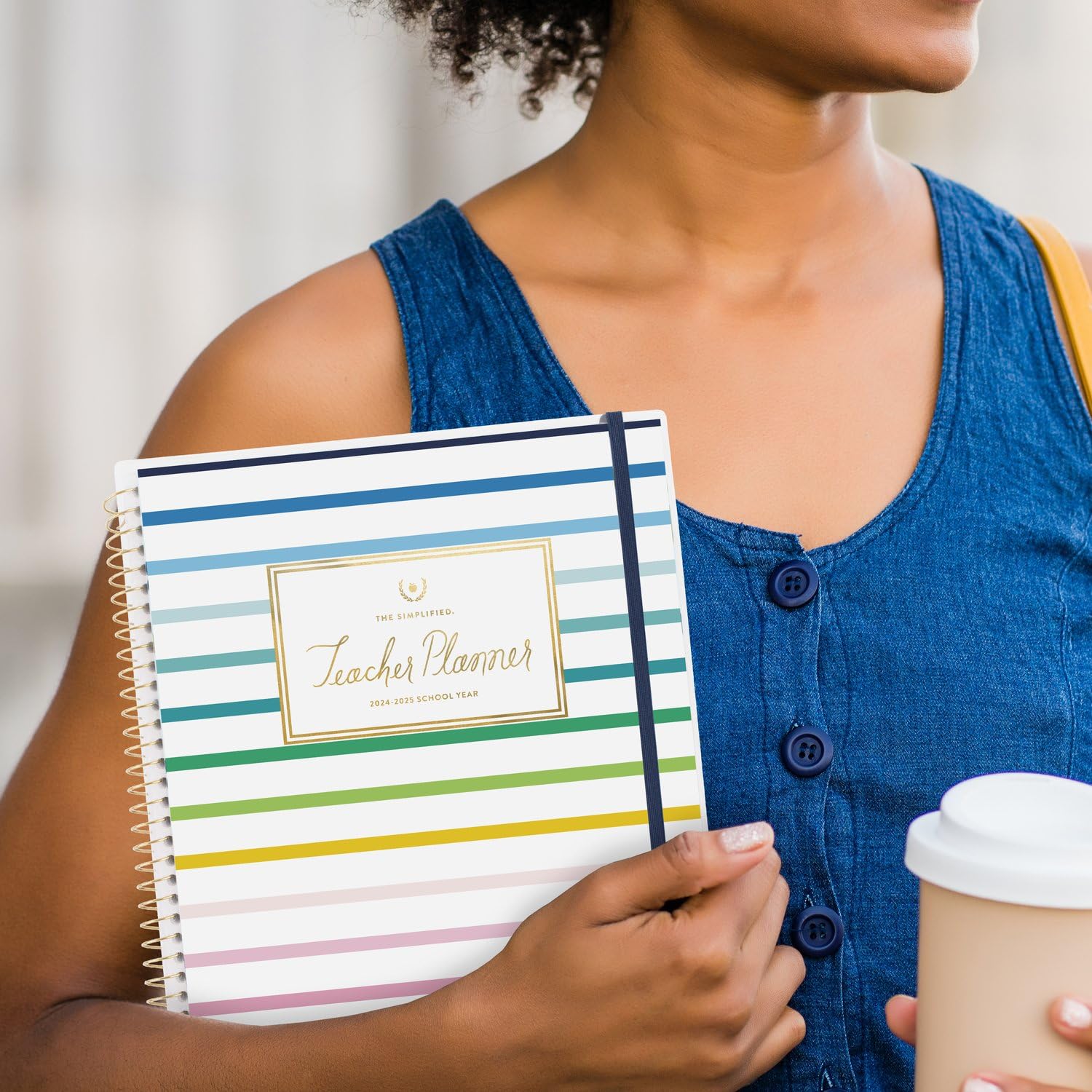 AT-A-GLANCE 2024-2025 Academic Planner - Simplified by Emily Ley, Weekly & Monthly Teacher Planner, 8.5