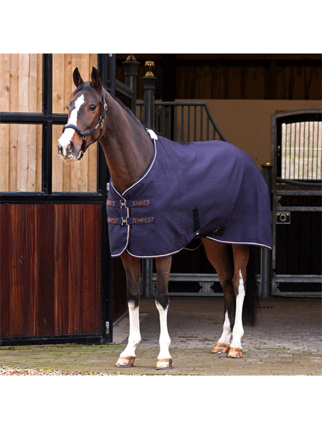 Shires Tempest Original Waffle Rug - Non-Slip, Durable Horse Stable Mat for Indoor/Outdoor Use - Perfect for Stalls, Trailers & Wash Areas