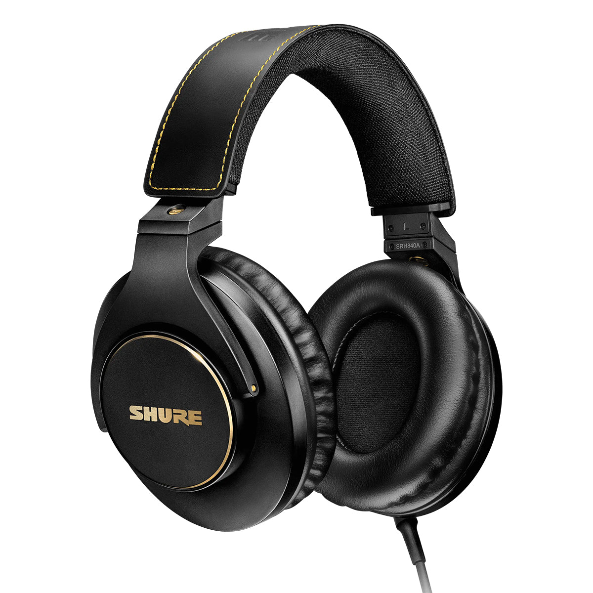 Shure SRH840A Professional Studio Headphones - Premium Over-Ear Monitoring Headphones for Recording, Mixing & DJing - Ideal for Music Producers, Sound Engineers & Audiophiles