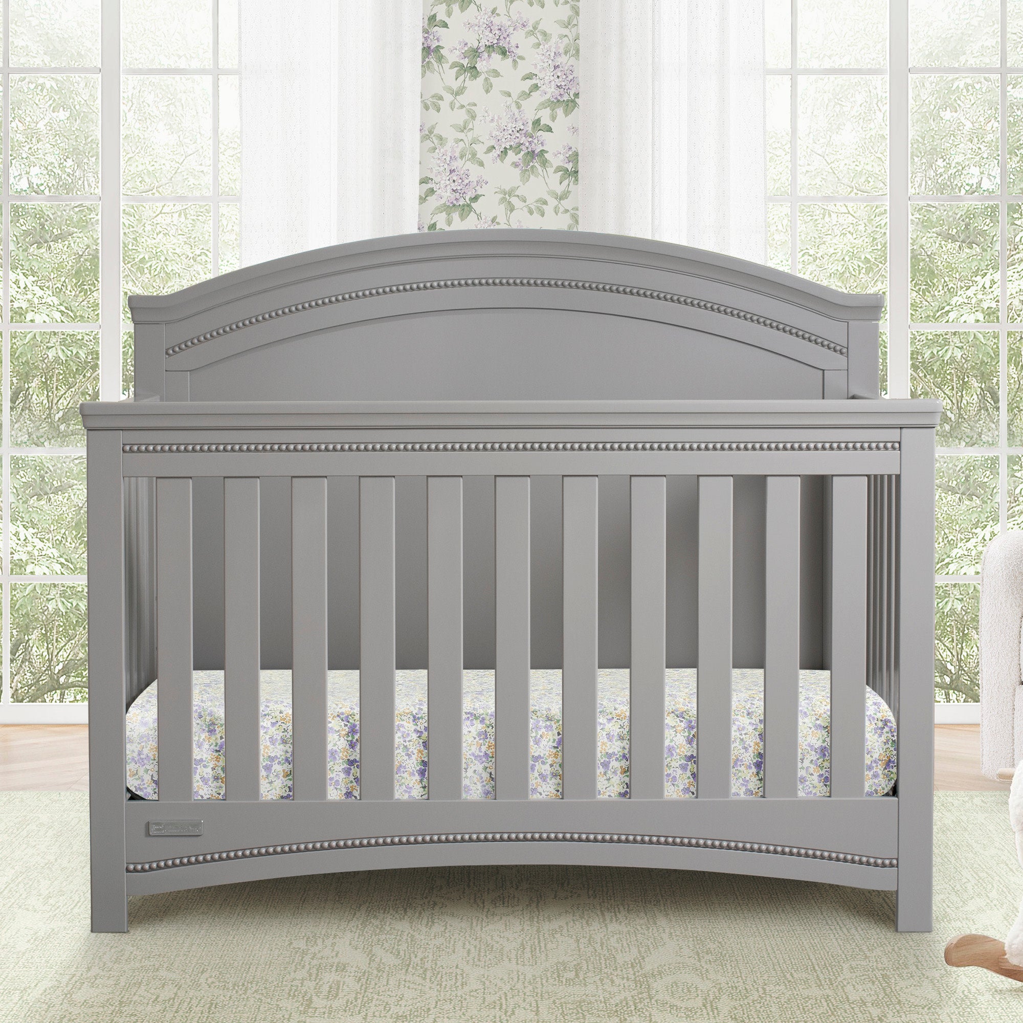 Emma Crib 'N' More - Convertible Baby Crib with 3-in-1 Design for Nursery, Toddler Bed & Daybed | Perfect for Newborns to Toddlers | Safe & Stylish Nursery Furniture for Modern Homes