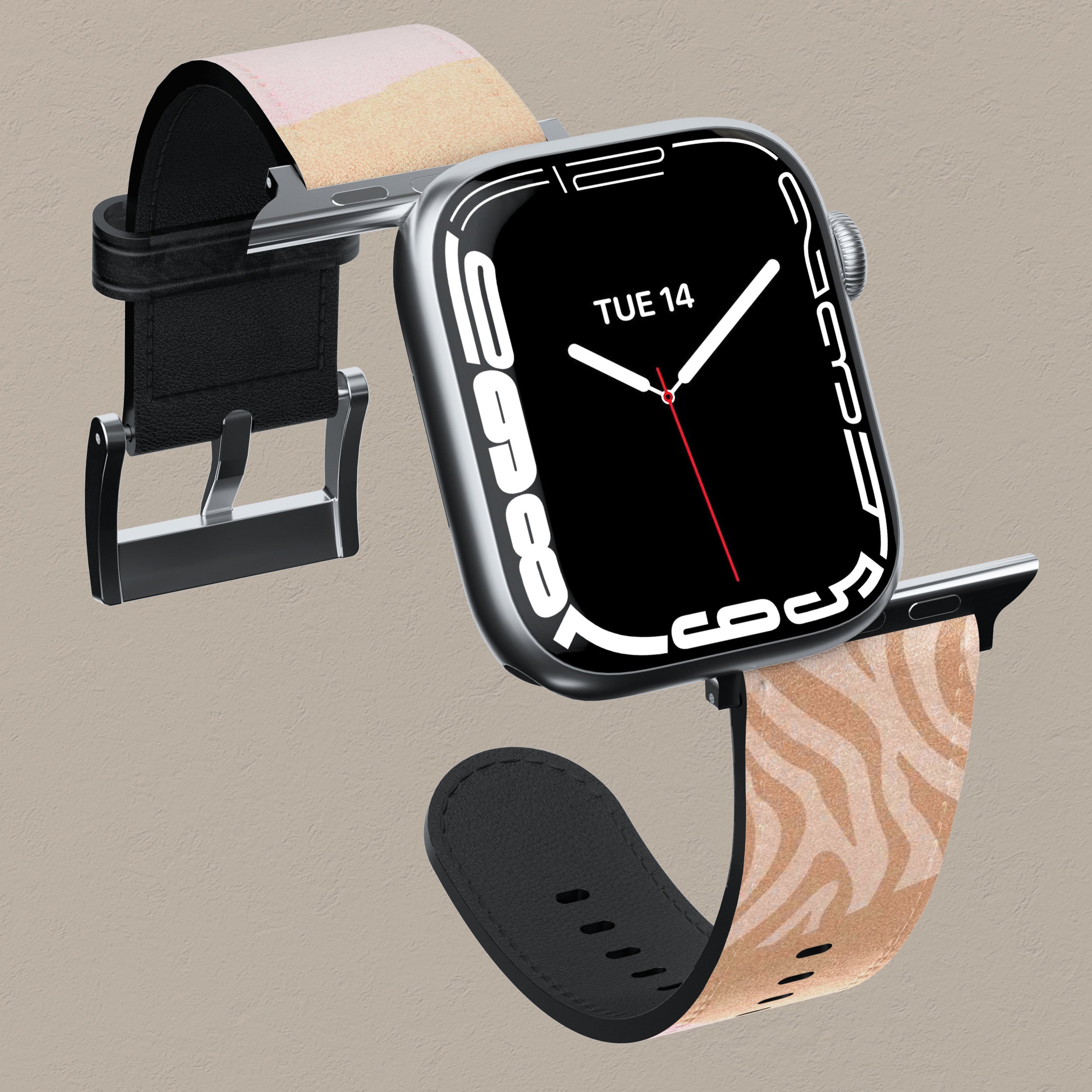 Pink Soft Silicone Apple Watch Band for Women - Comfortable & Stylish Replacement Strap for Workouts, Running & Everyday Wear