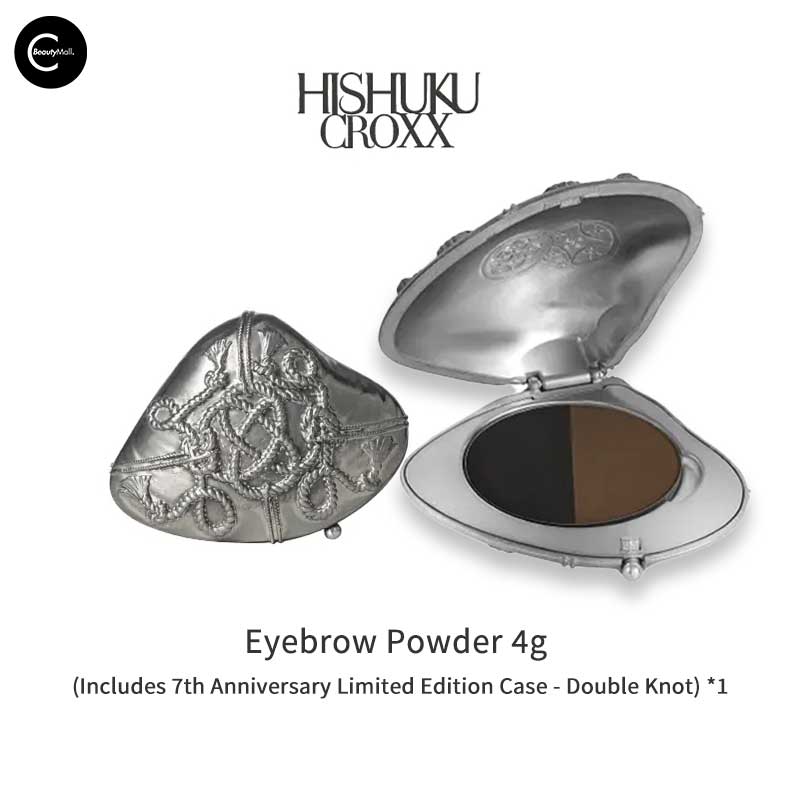 LA SANTA CROXX Nioi Knot Dream Dual Tone Eyebrow Powder - Waterproof & Long-Lasting Eyebrow Makeup for Natural Look - Perfect for Daily Use, Parties, and Professional Makeup