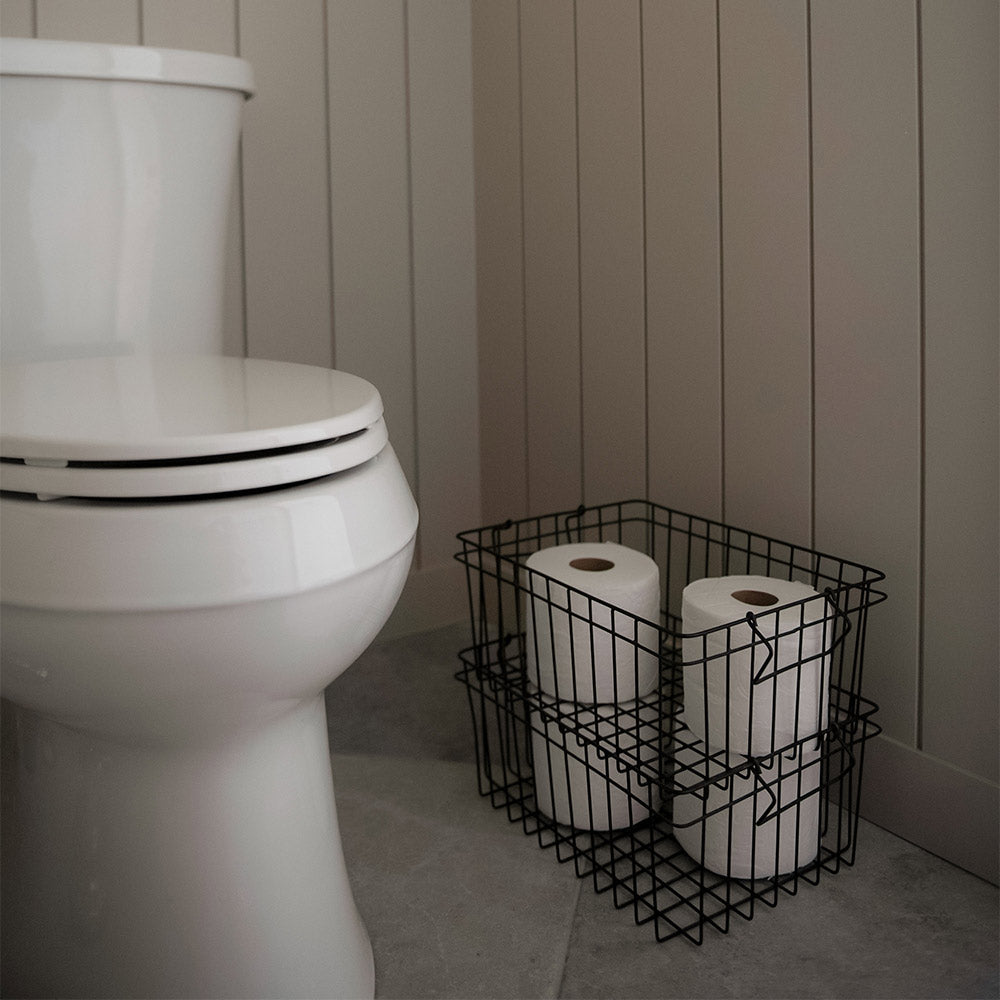 Stackable Storage Baskets - Organize Home, Office & Kids Toys - Perfect for Shelves, Closets & Playrooms