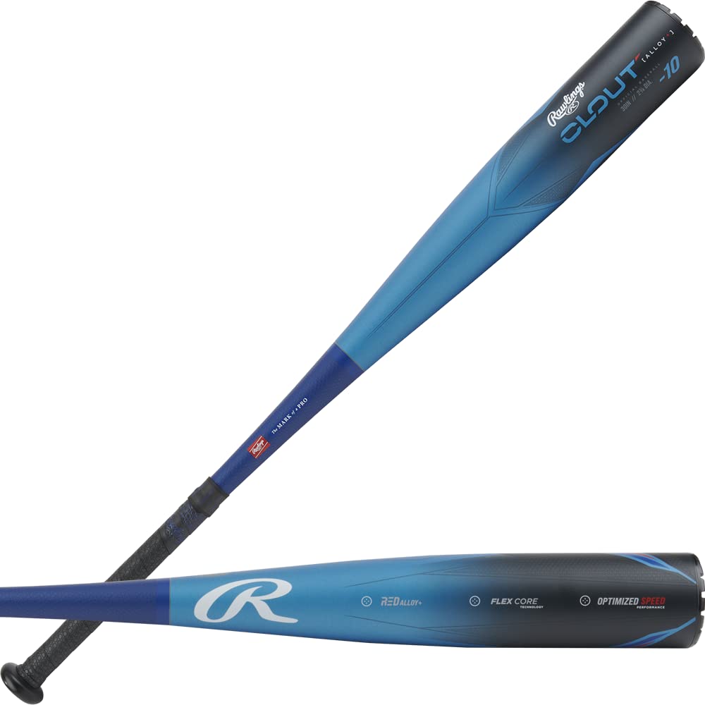 Rawlings 2024 Clout USSSA Baseball Bat -8/-10 Drop, 2 3/4