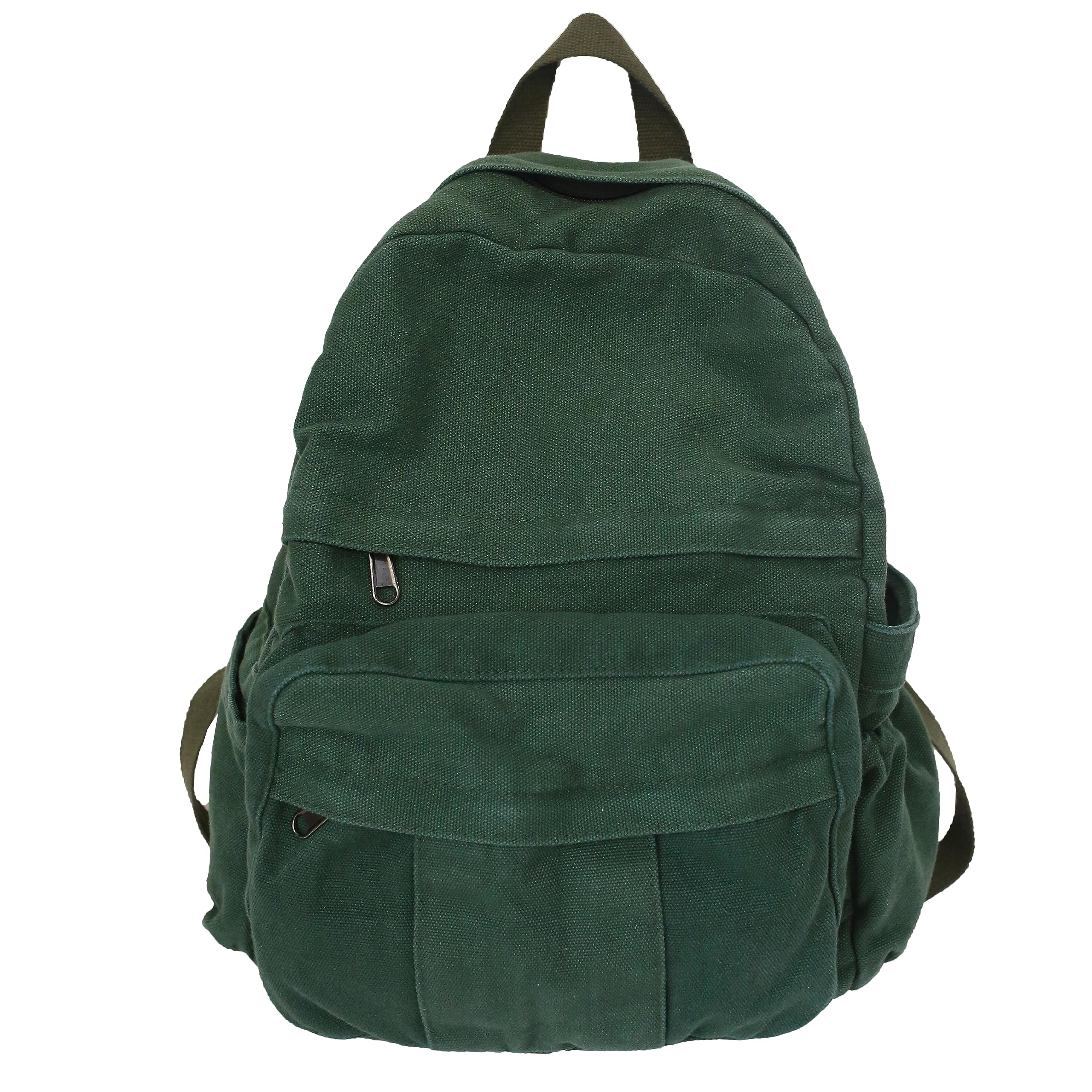Juoxeepy Canvas Backpack for Women - Grunge Aesthetic Vintage Daypack, Lightweight Solid Color Travel Backpack | Perfect for College, Work Commute & Outdoor Adventures