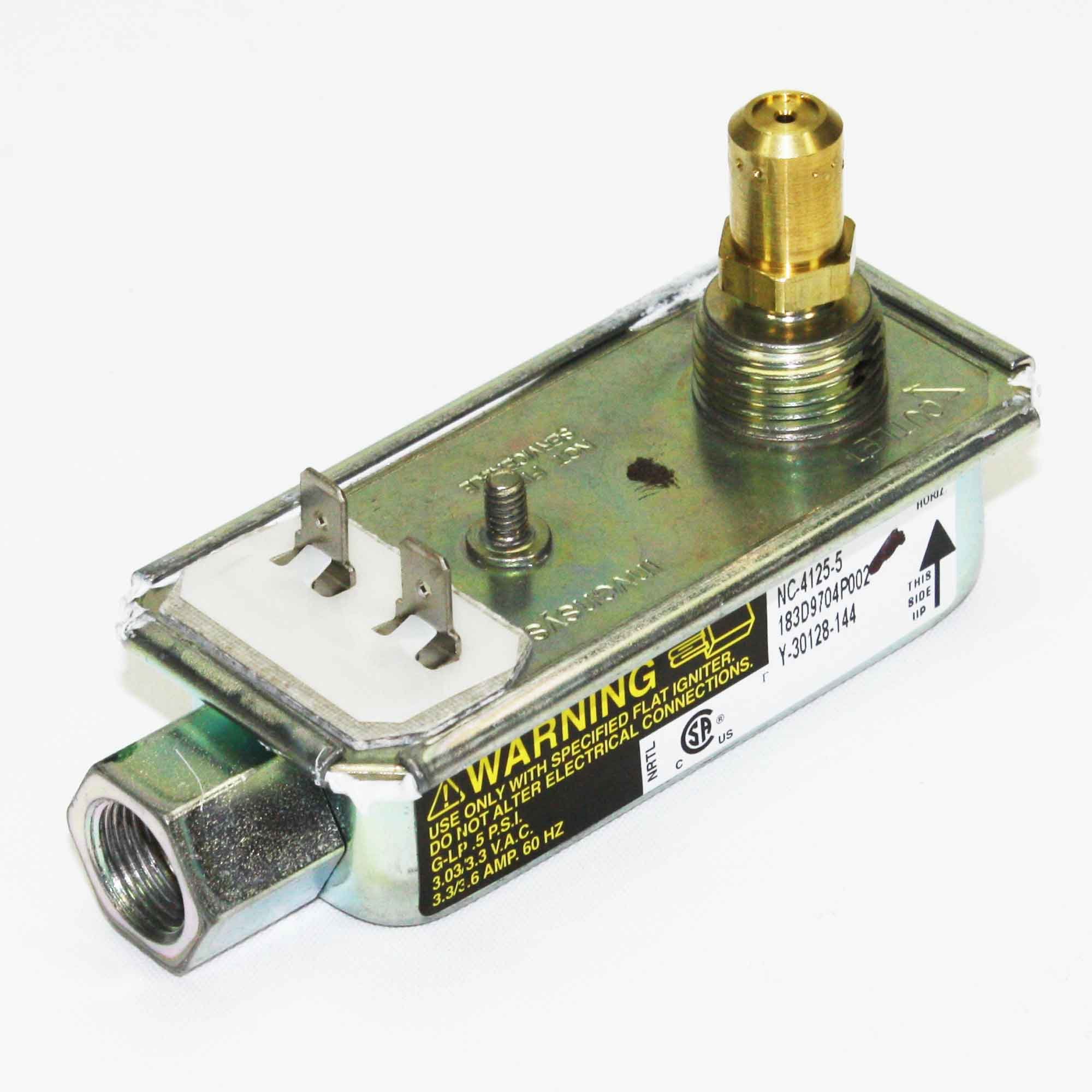 GE WB19K10029 Safety Valve Single - Replacement Part for GE Appliances - Perfect for Refrigerators, Dishwashers & Water Heaters