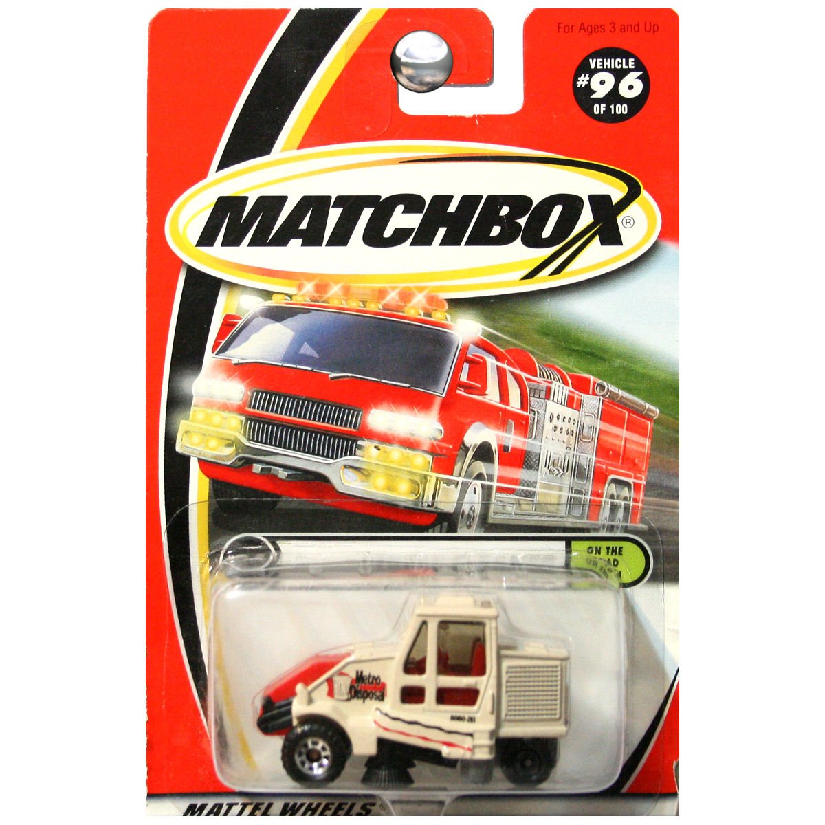 Matchbox #96 of 100 On The Road Again Series Street Cleaner Die-Cast Collectible Toy - Perfect for Collectors, Kids Play & Display for Home/Office