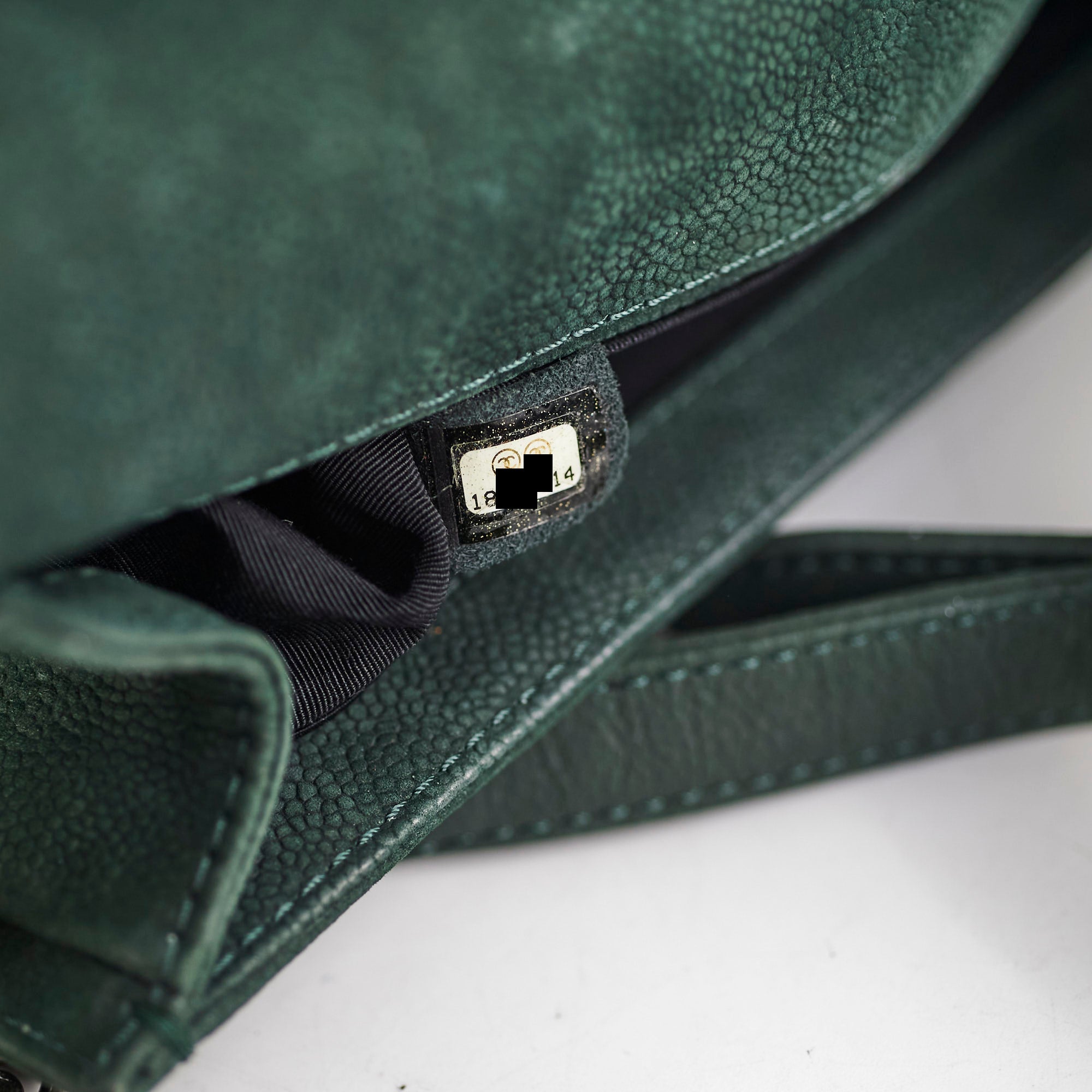 Chanel Old Medium Boy Bag in Oliver Green - Luxury Crossbody Handbag for Women, Perfect for Parties, Dates & Everyday Use