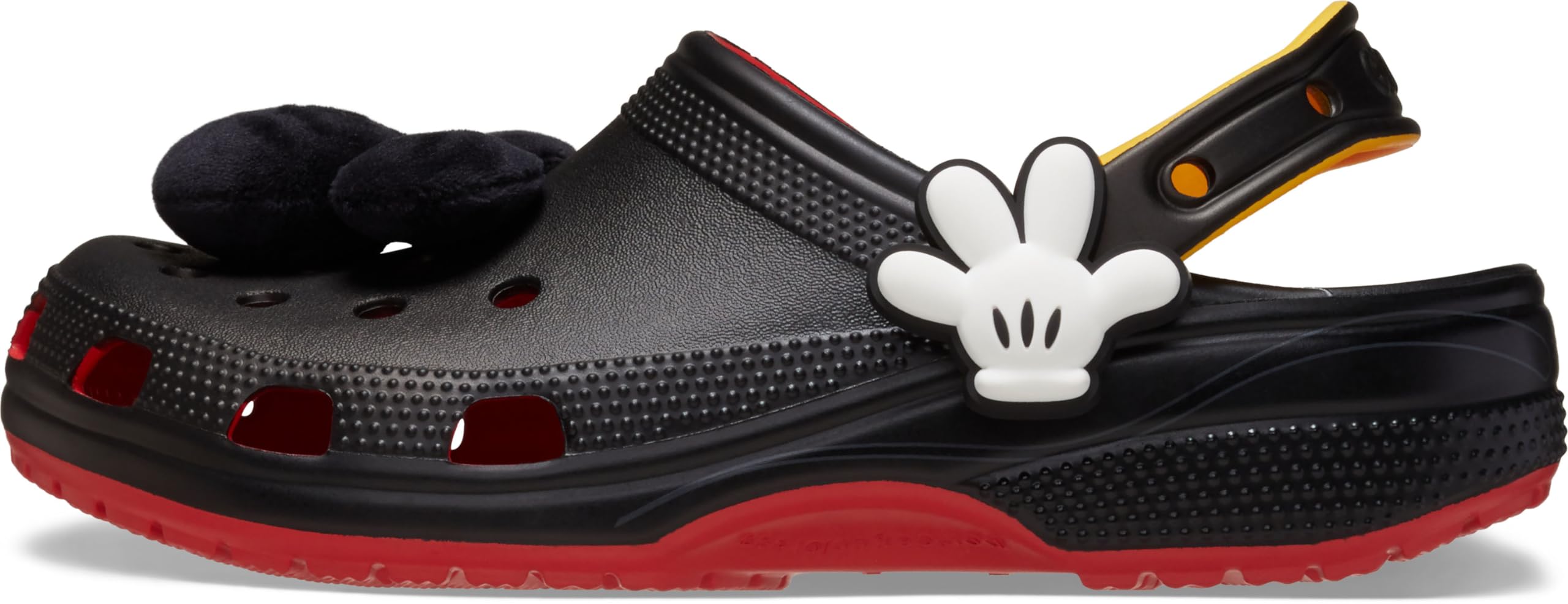 Crocs Unisex-Adult Disney Mickey Mouse IAM Classic Clog - Comfortable Slip-On Shoes for Men & Women - Perfect for Casual Wear, Indoor & Outdoor Activities