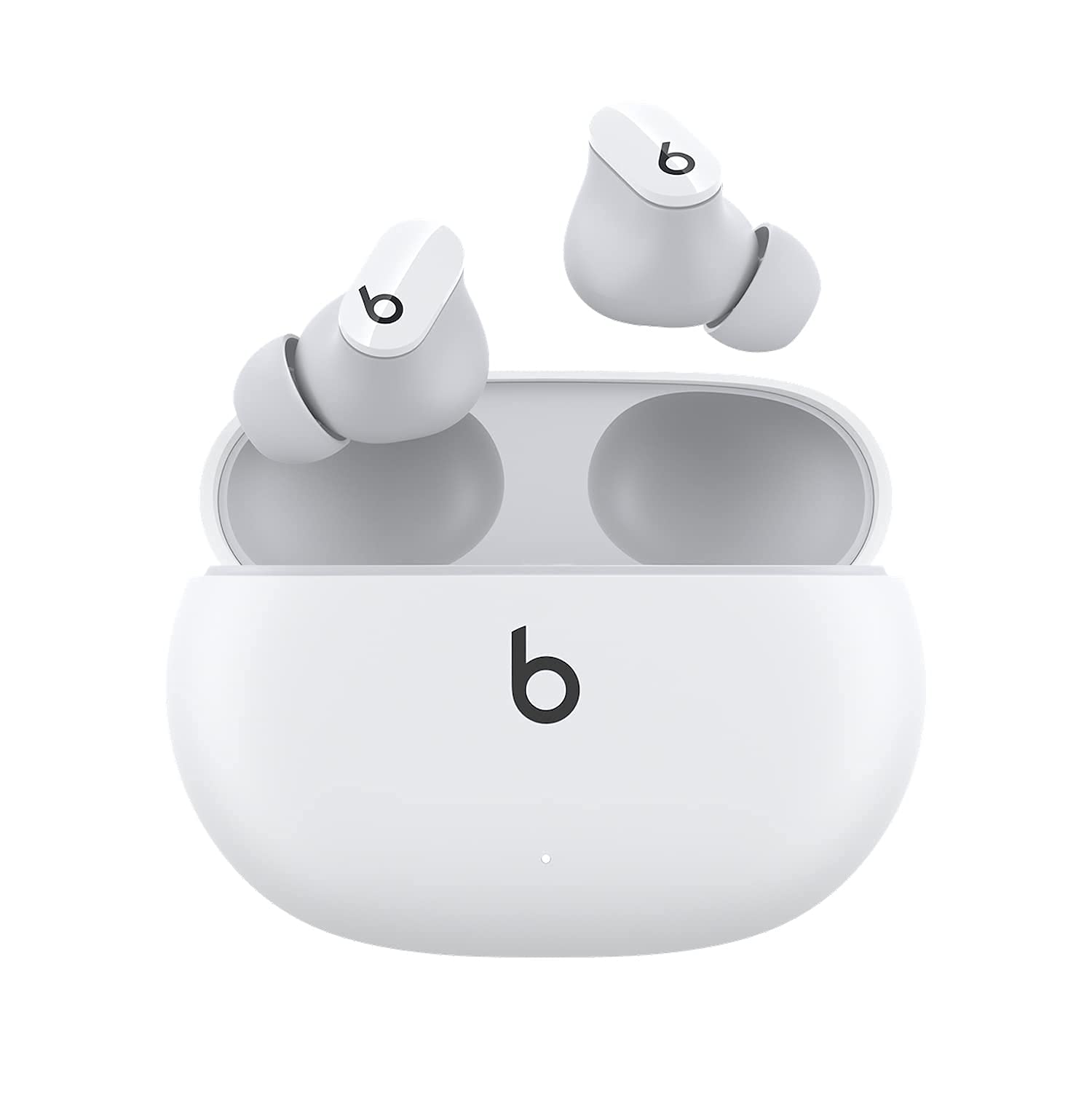 Beats Studio Buds - True Wireless Noise Cancelling Earbuds with Active Noise Cancellation - White (Renewed Premium) - Perfect for Workouts, Commuting & Travel