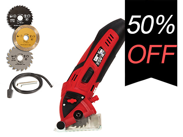 Rotorazer Ultra-Thin Precision Saw - Compact & Powerful Handheld Cutting Tool for Wood, Metal, PVC - Perfect for DIY Projects, Home Renovations & Crafting