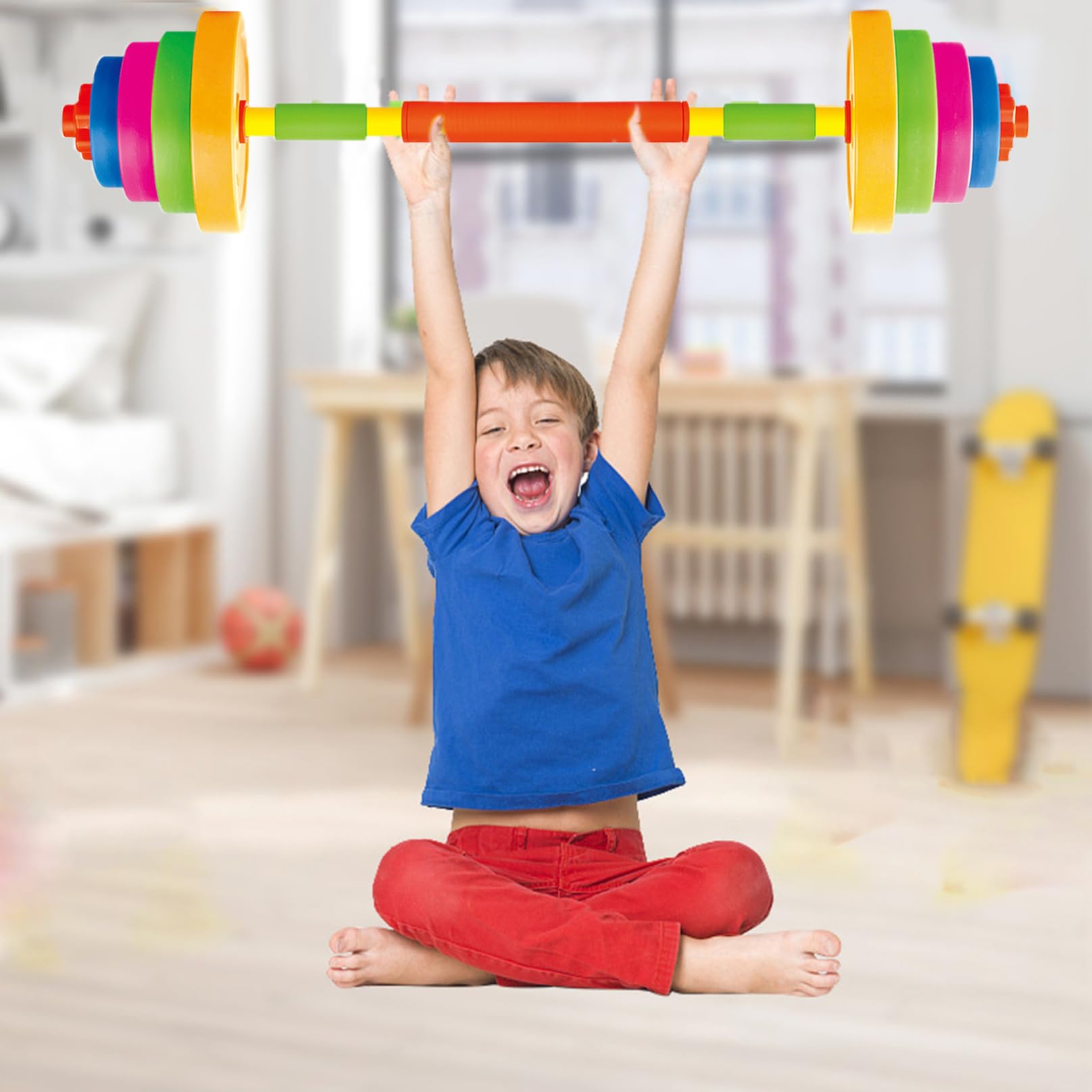 Kids Adjustable Water/Sand Weights - Reusable Gym Equipment for Home Fitness