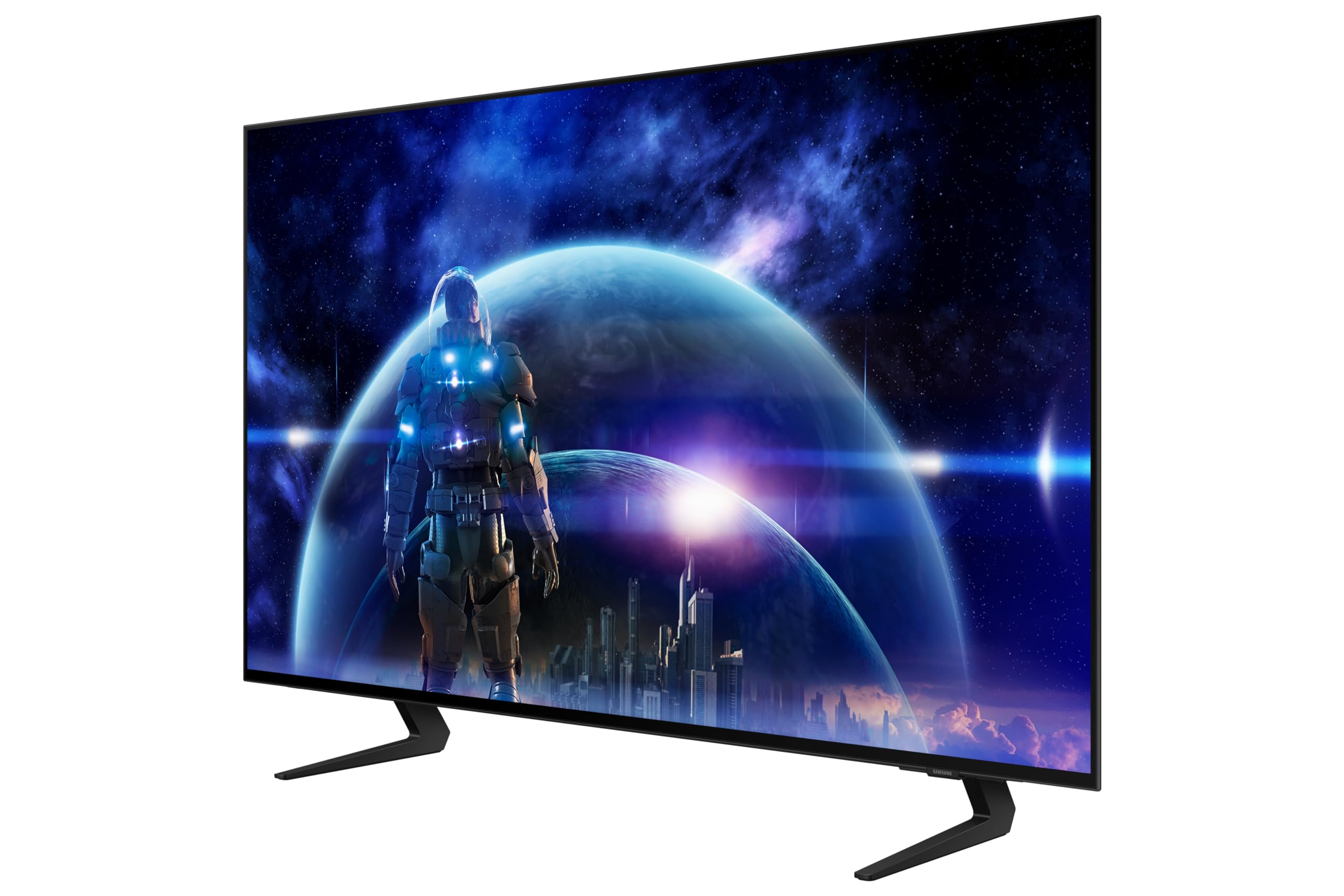 Samsung 42-Inch OLED S90D 4K Smart TV with HDR, AI-Powered, 144Hz Refresh Rate, LaserSlim Design & Gaming Hub - Perfect for Gaming & Home Entertainment (QN42S90DAEXZC) [Canada Version 2024]