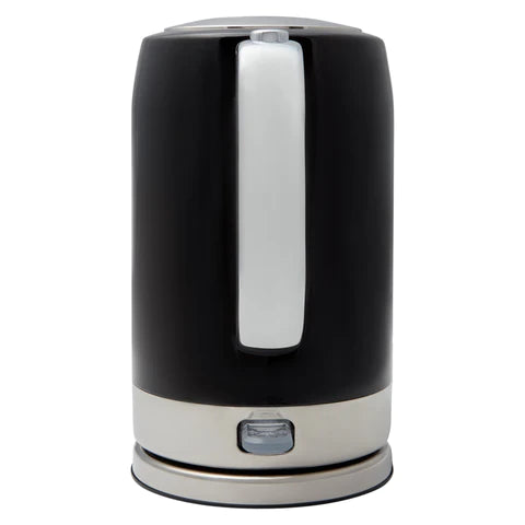 Westinghouse WHKE05V2K 1.7L Stainless Steel Electric Kettle - Fast Boiling, Auto Shut-Off & Boil-Dry Protection - Perfect for Home, Office or Dorm Room - Black