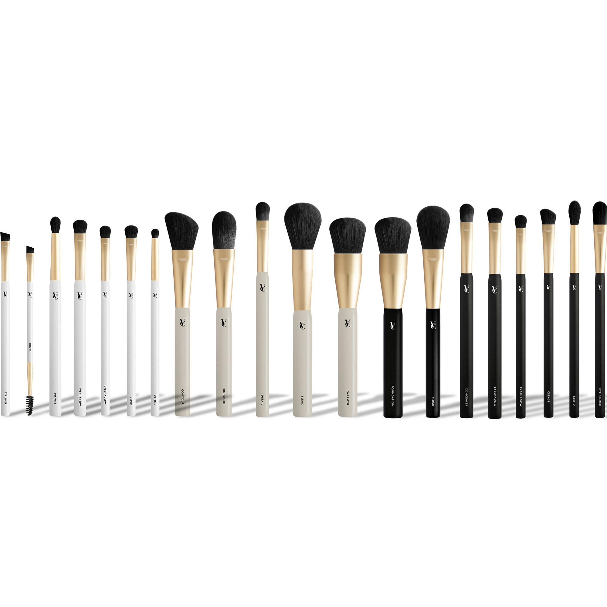 The Beau Monde Brush Collection – Premium Makeup Brushes Set for Flawless Beauty Application | Perfect for Professional Makeup Artists & Home Use