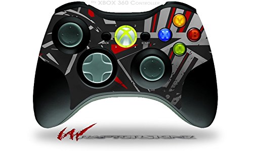 XBOX 360 Wireless Controller Skin - WraptorSkinz Baja Red Decal | Gaming Protection