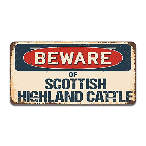 Beware of Scottish Highland Cattle