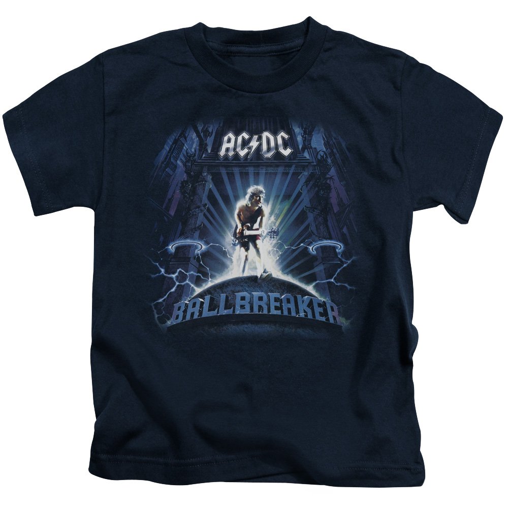 ACDC Ballbreaker Unisex Youth T-Shirt for Kids - Rock Band Graphic Tee for Boys & Girls | Concert, School, Casual Wear