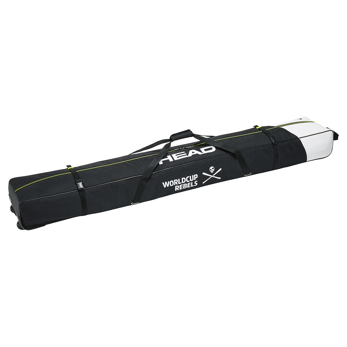 HEAD Rebels Double Wheeled Ski Bag - Durable Travel Ski Bag for Easy Transport | Perfect for Air Travel, Ski Trips & Winter Sports Gear Storage