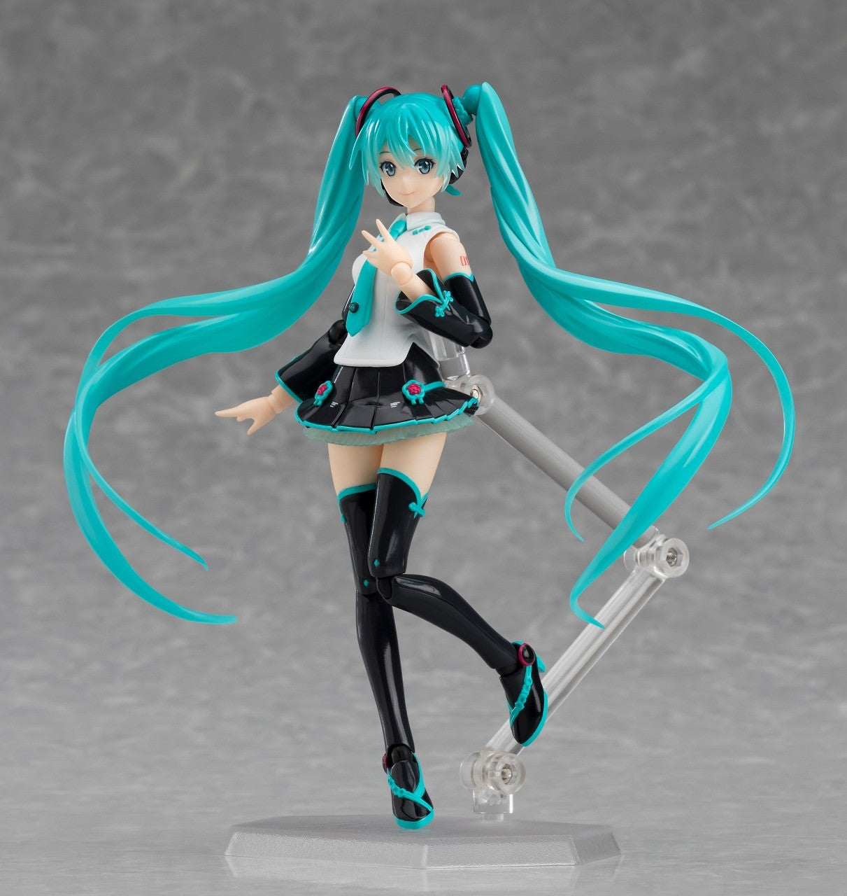 Hatsune Miku Racing V4X Action Figure - Figma #444 Collectible Anime Model (V4 Chinese Ver.) - Perfect for Anime Fans, Figure Collectors & Racing Enthusiasts