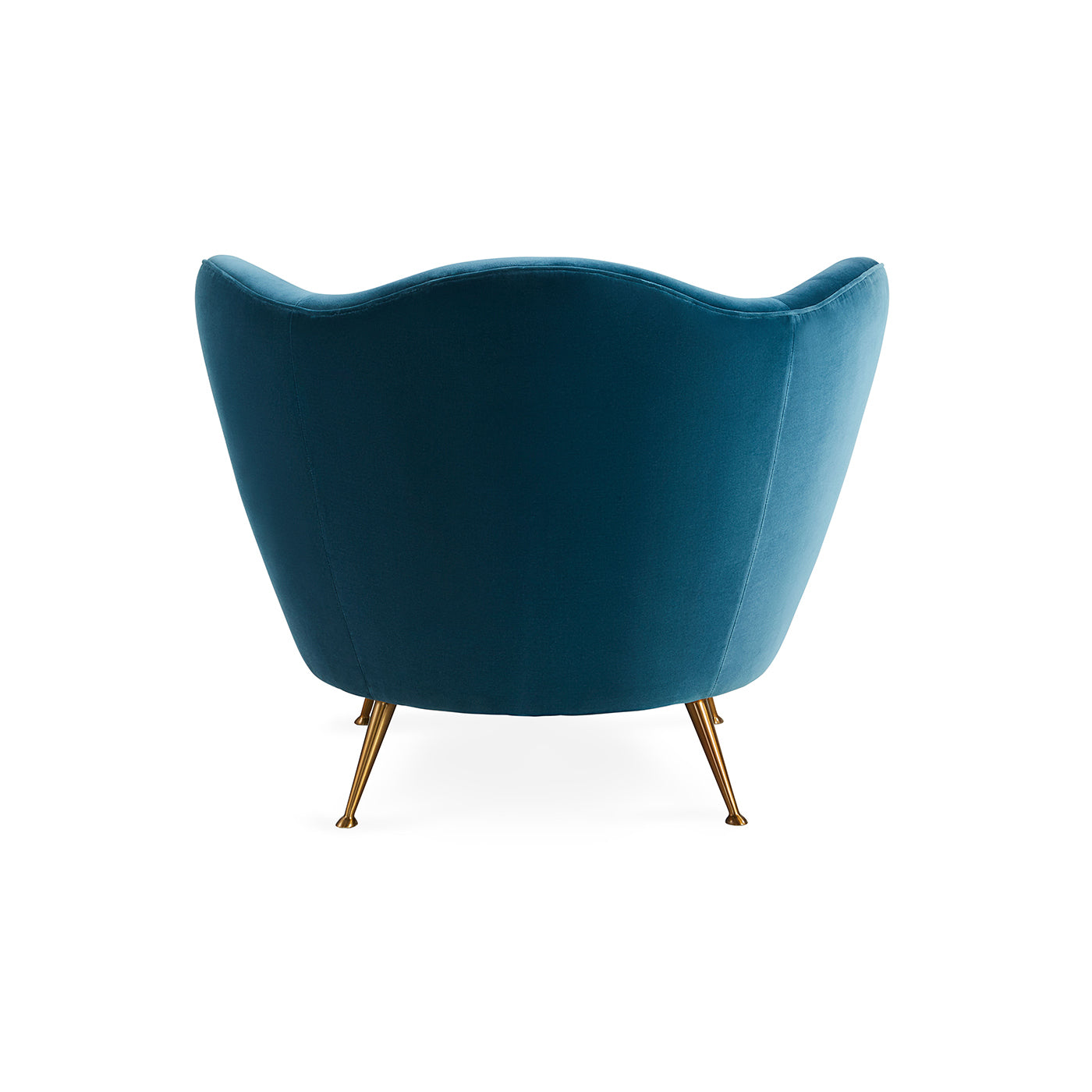 Modern Ripple Lounge Chair - Ergonomic Design for Living Room, Bedroom & Office - Comfortable Accent Chair for Relaxing, Reading & Lounging