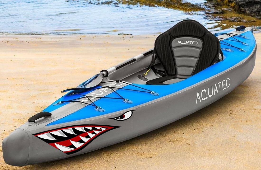 Shark Teeth Decals - 14.8 x 5.0 Inches Reflective Vinyl Stickers for Fishing Boats, Canoes, Trucks & Kayaks - Durable Waterproof Accessories for Outdoor Adventures & Marine Safety