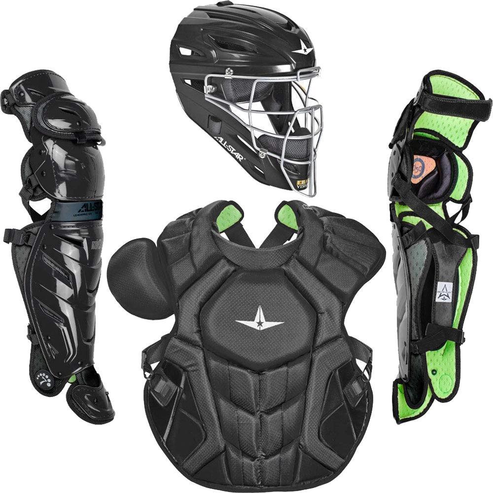 All Star S7 Axis Elite Catcher's Gear Set for Youth (Ages 9-12) - NOCSAE Approved Baseball Equipment - Perfect for Little League & Travel Team Practices
