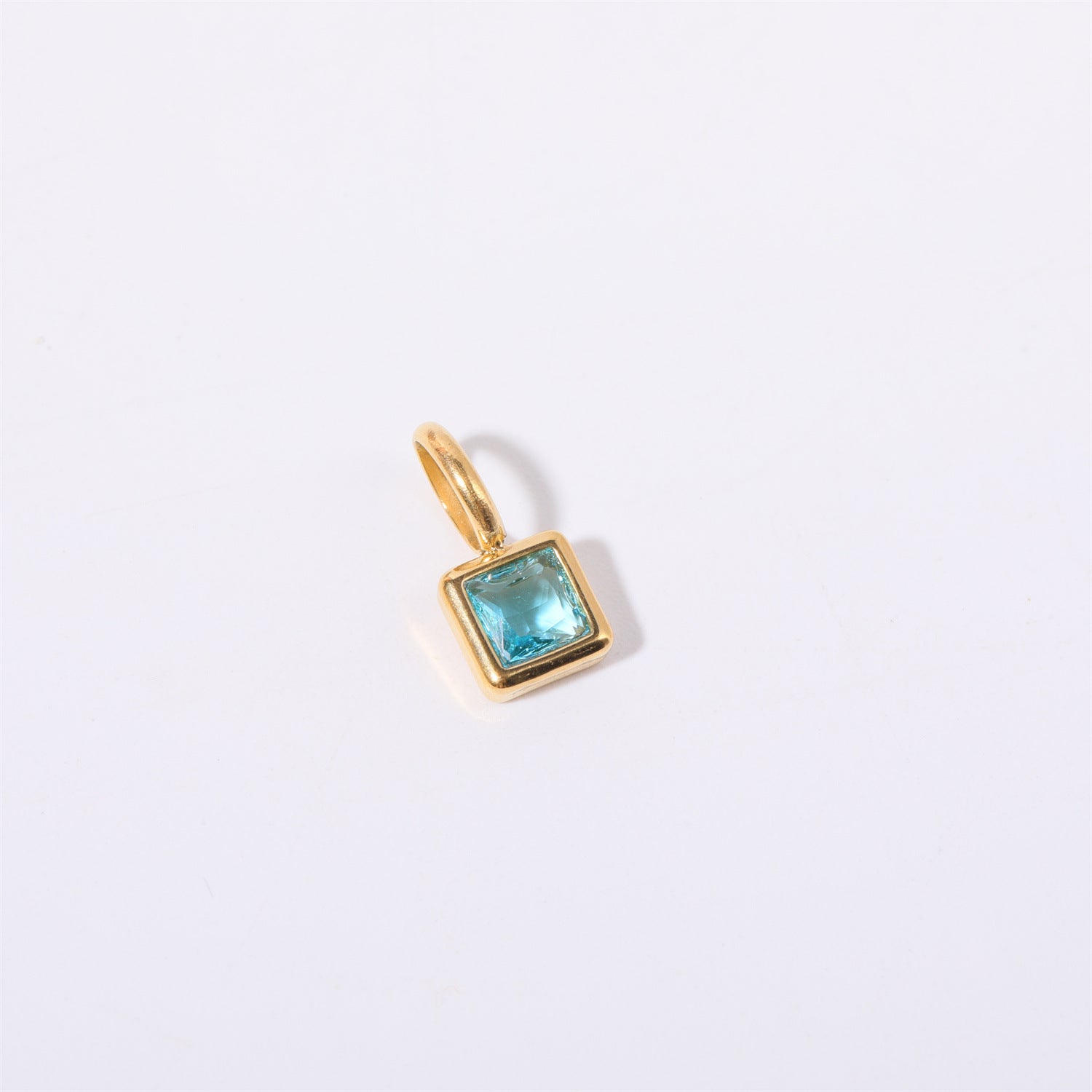 18K Gold Birthstone Charm & Pendant Necklace - Personalized Zodiac Jewelry Gift for Women | Perfect for Birthdays, Anniversaries & Special Occasions