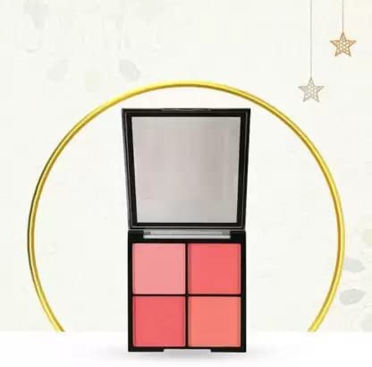 Long Lasting Natural Face Blush Palette - Cheek Blusher Makeup Kit for Flawless Glow | Perfect for Daily Wear, Special Occasions & Professional Makeup Looks