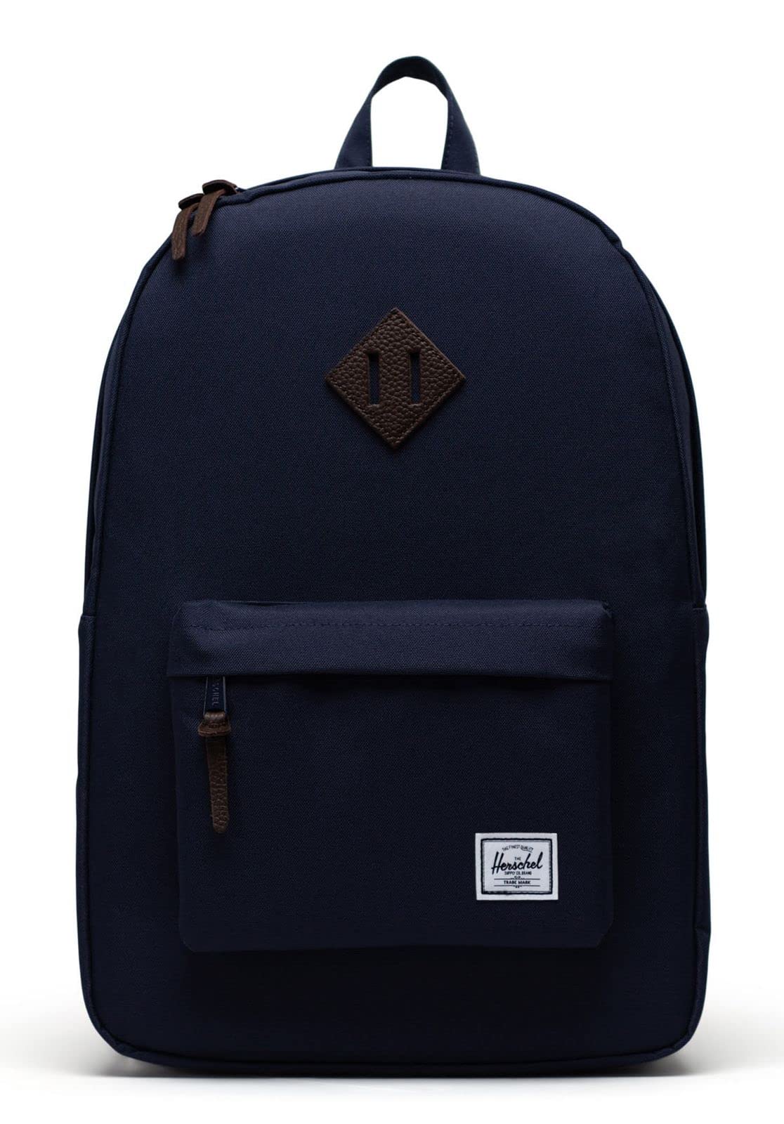 Herschel Backpack for Men & Women - Peacoat/Chicory Coffee - Durable Laptop Backpack for Travel, School & Work - One Size Fits All