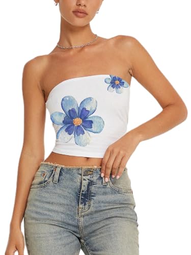 01-blue Floral