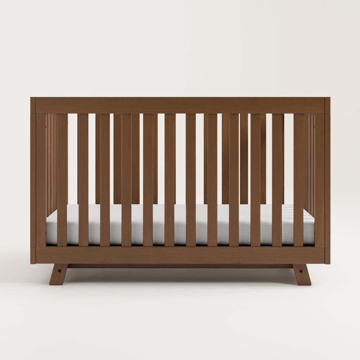 Storkcraft Beckett 3-in-1 Convertible Crib in Hazelnut - GREENGUARD Gold Certified, Converts from Crib to Toddler Bed, Fits Standard Full-Size Crib Mattress | Safe Nursery Furniture for Newborns & Toddlers | Perfect for Baby Rooms & Daycare Centers