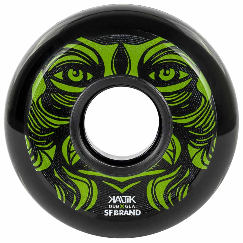 Kaltik x S.F Wheel 64mm Skateboard Wheels - High Performance Longboard Wheels for Cruising & Downhill - Perfect for Street Skating & Park Riding