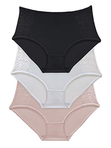 Black, White & Nude 3pk