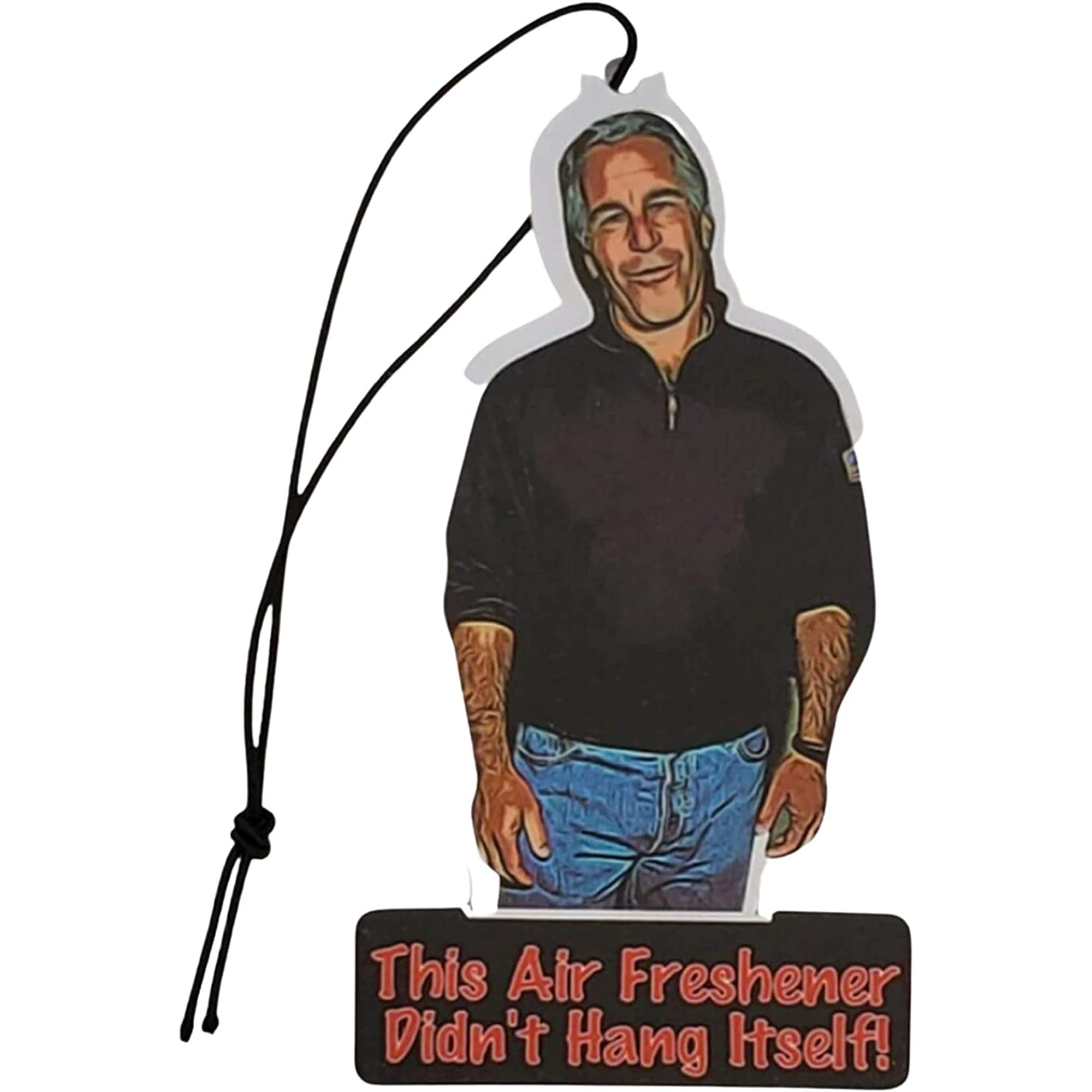 Jeffrey Epstein Car Air Freshener (2 Pack) - Long-Lasting Scent for Vehicles, Home & Office - Eliminates Odors & Freshens Air