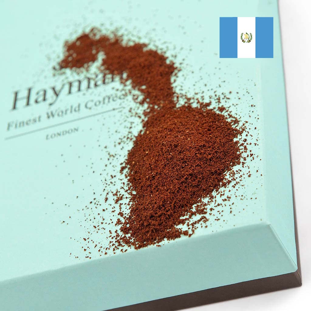 Hayman 100% Guatemala Finca La Hermosa Medium Roast Ground Coffee - 16oz Bag | Premium Guatemalan Single Origin Coffee for Home Brewing, Office & Gifting