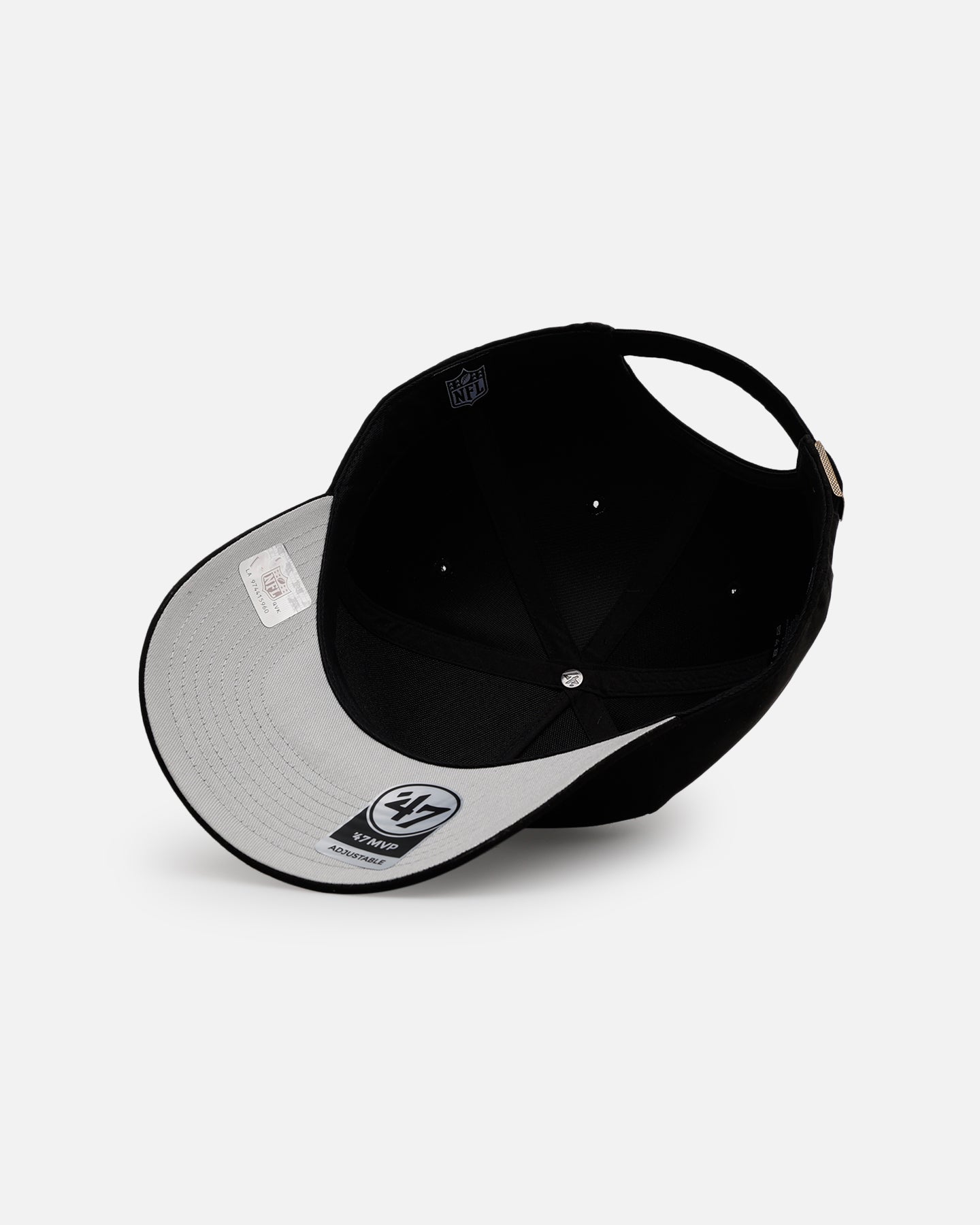 Los Angeles Chargers 'Ultrasuede' 47 MVP Strapback Hat - Black & White Adjustable Snapback for NFL Fans & Game Day Outfits