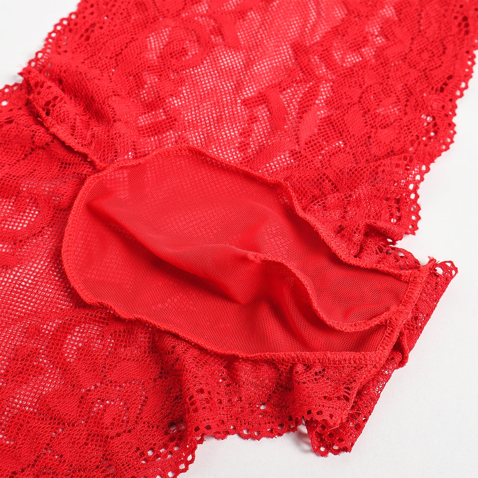 **Sexy Lace Underwear for Men - Comfortable G-String & Thong Lingerie - Perfect for Date Night, Special Occasions & Sensual Moments**