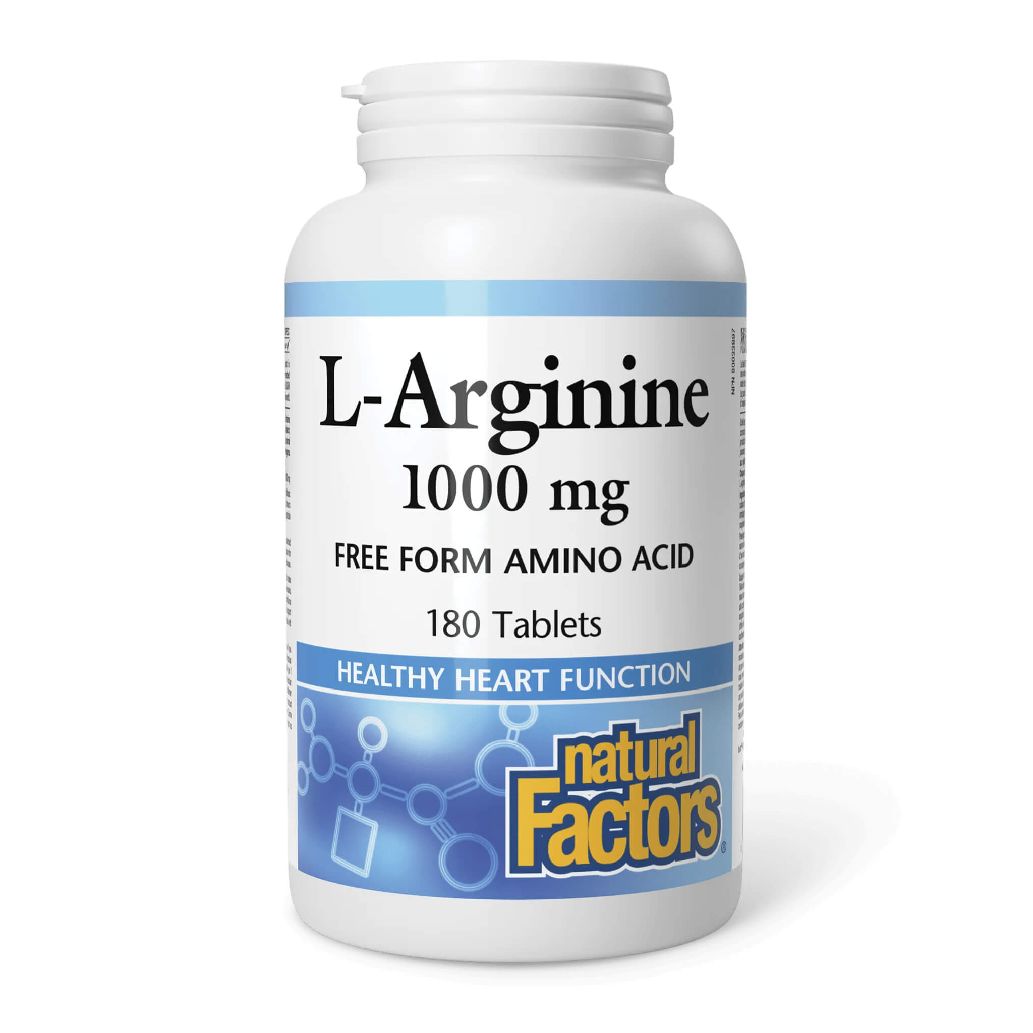 Premium L-Arginine 1000mg Free Form Amino Acid Supplement for Heart Health, Blood Flow & Muscle Recovery - Supports Workout Performance & Cardiovascular Wellness