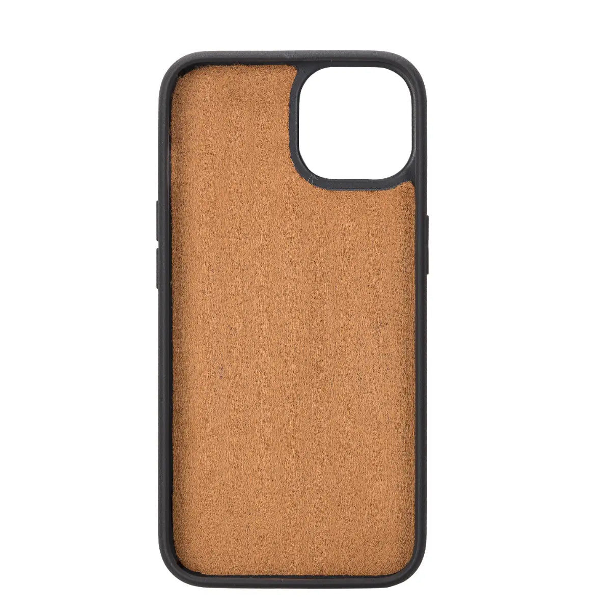 Premium Burnished Tan Leather Wallet Case for iPhone 14 - Slim Protective Cover with Card Slots | Perfect for Everyday Use, Travel & Business (iPhone 14 Case)