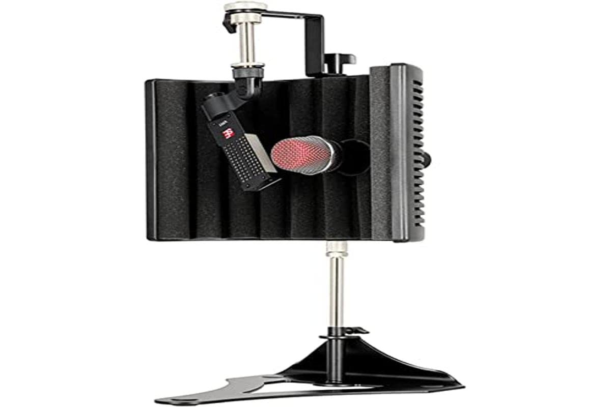SE Electronics Portable Isolation Filter for Dual Miking Guitar Amps - Studio & Live Sound Recording Accessory for Guitarists & Audio Engineers