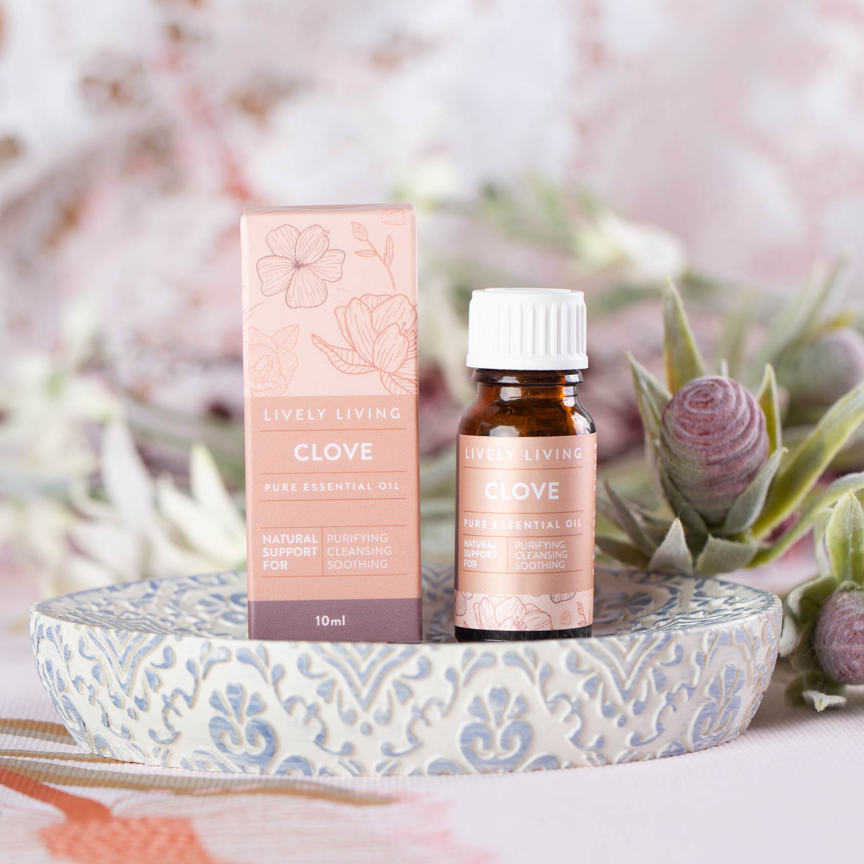 Pure Clove Essential Oil 10ml - 100% Natural Therapeutic Grade for Aromatherapy, Pain Relief & Skin Care - Perfect for Diffusers, Massage & DIY Beauty Products