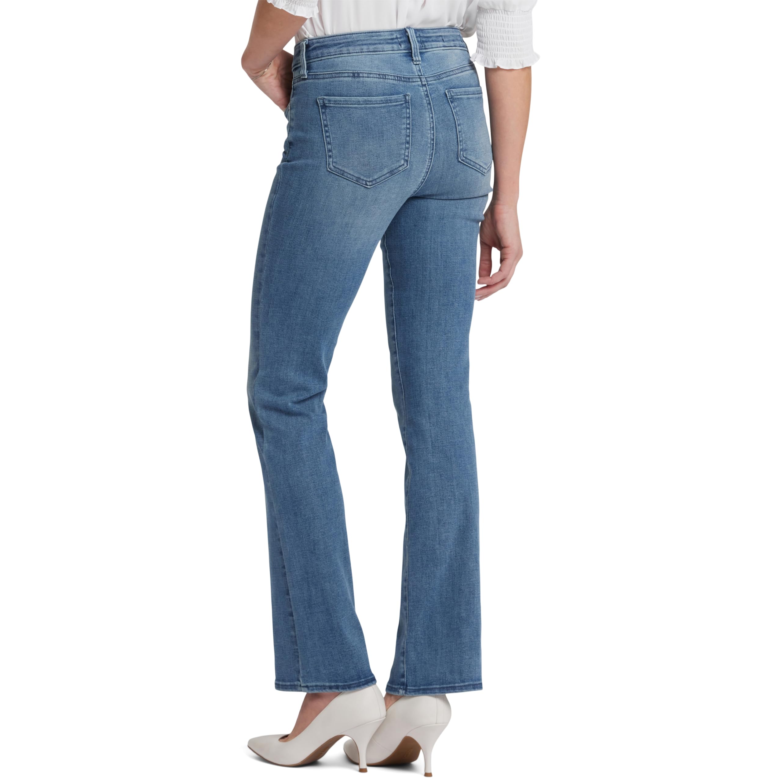 NYDJ Women's Barbara Bootcut Fit Denim Jeans - Comfortable Stretch Bootcut Jeans for Women, Classic Mid Rise, Flattering Fit - Perfect for Work, Casual Outings & Everyday Wear